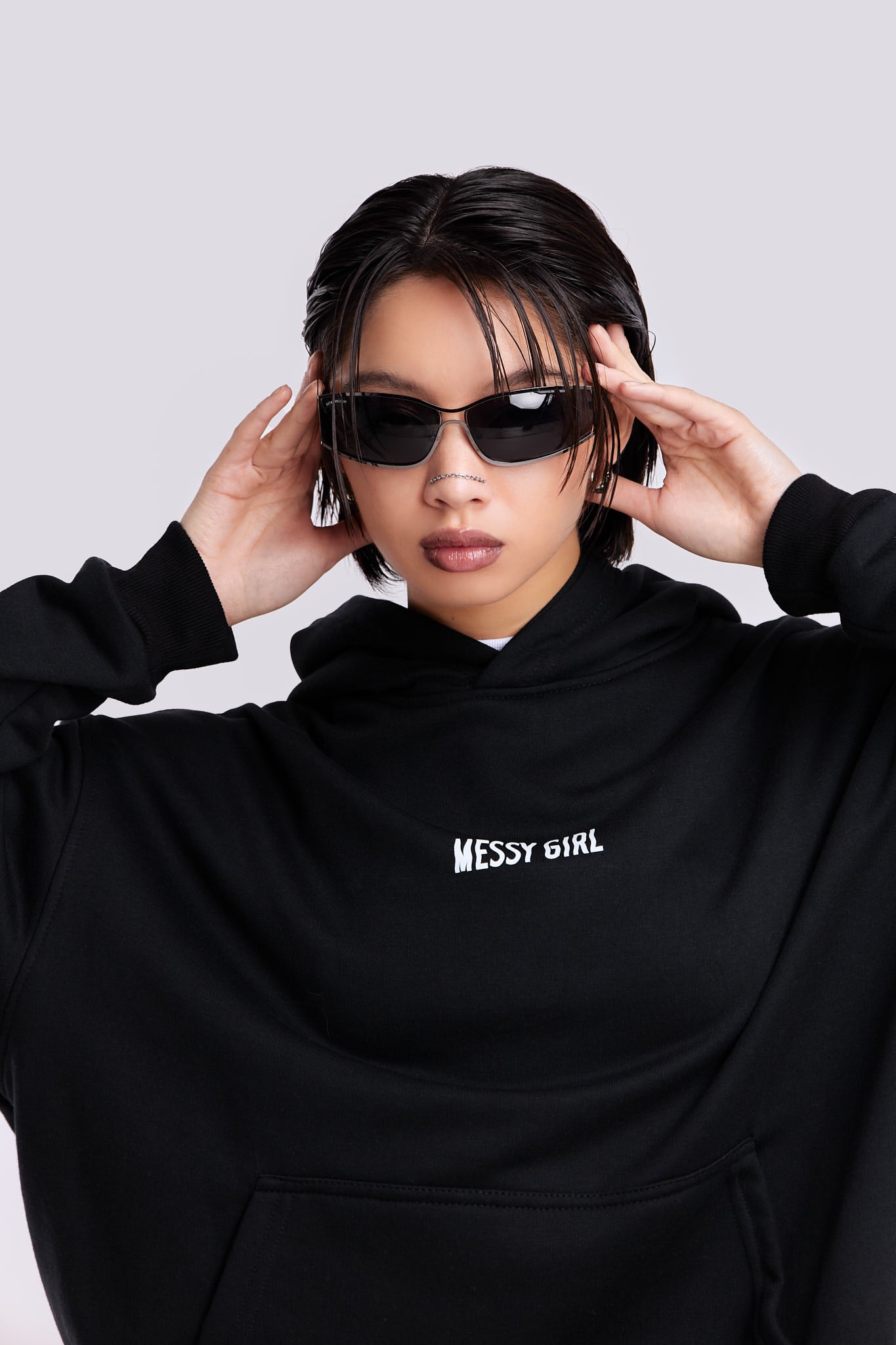 Hot Mess Black Hoodie