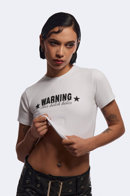 Warning Tee