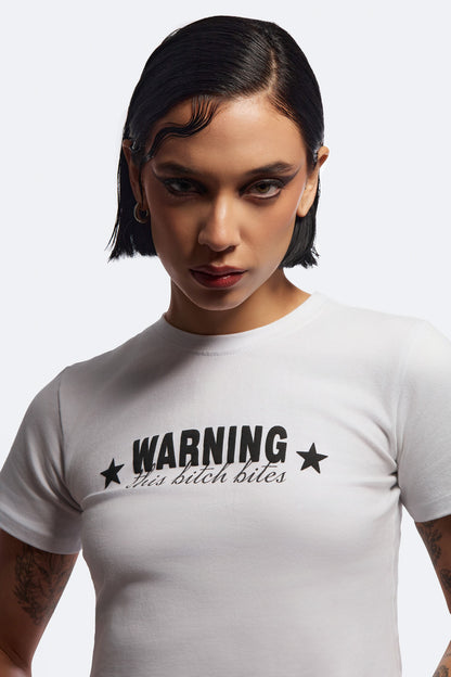 Warning Tee